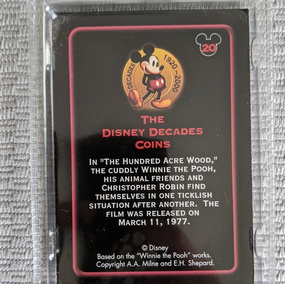 Disney Decades Coin #20 - Picture 7 of 13